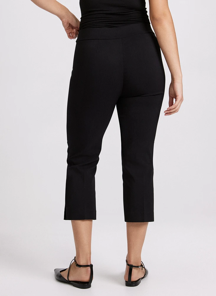 Pull-On Bengaline Capris