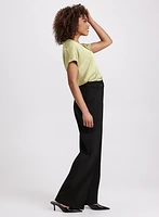 Olivia Belted Wide-Leg Pants