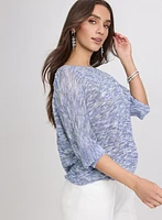 Pull à manches 3/4