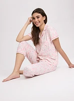 Leopard Print Pyjama Set