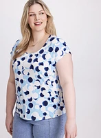 Abstract Dot Print Top