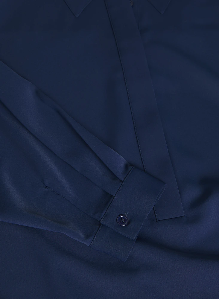 Blouse à col polo
