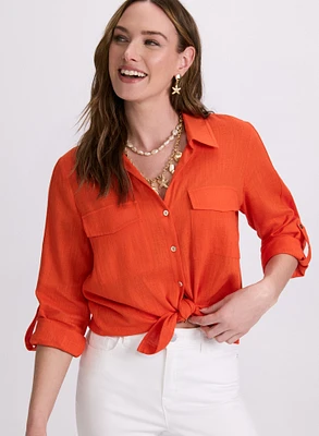 Button-Down Blouse