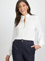 Blouse à boutons