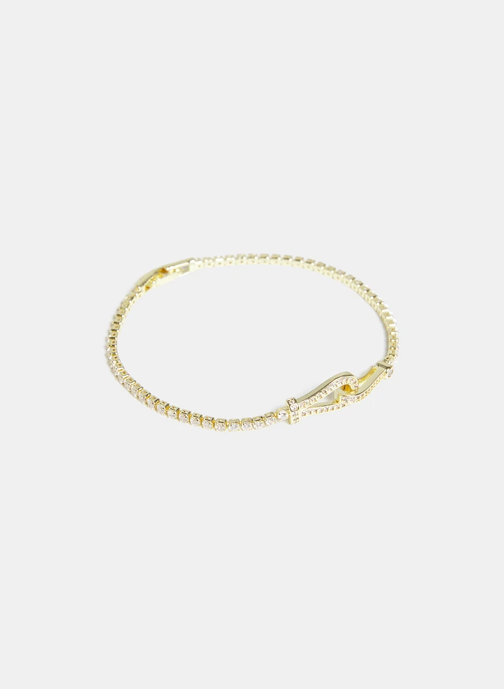 Cubic Zirconia Tennis Bracelet