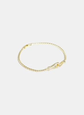 Cubic Zirconia Tennis Bracelet