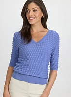 Bubble Stitch Sweater