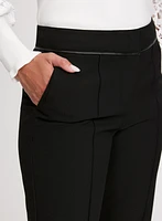 Pantalon Emma à jambe droite – court