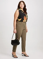 High Rise Slim Leg Jeans