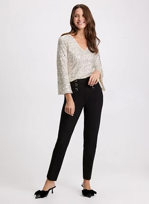 Sofia Slim-Leg Pants - Regular