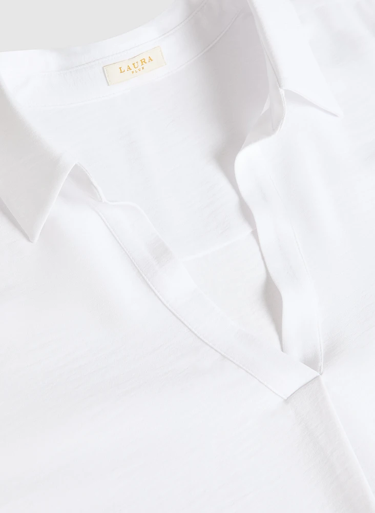 Blouse à manches 3/4