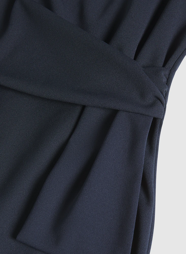 Scuba Crepe Dress