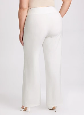 Flared Pull-On Pants