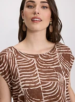 Abstract Print Top