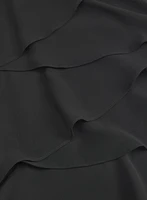 Tiered Chiffon Dress