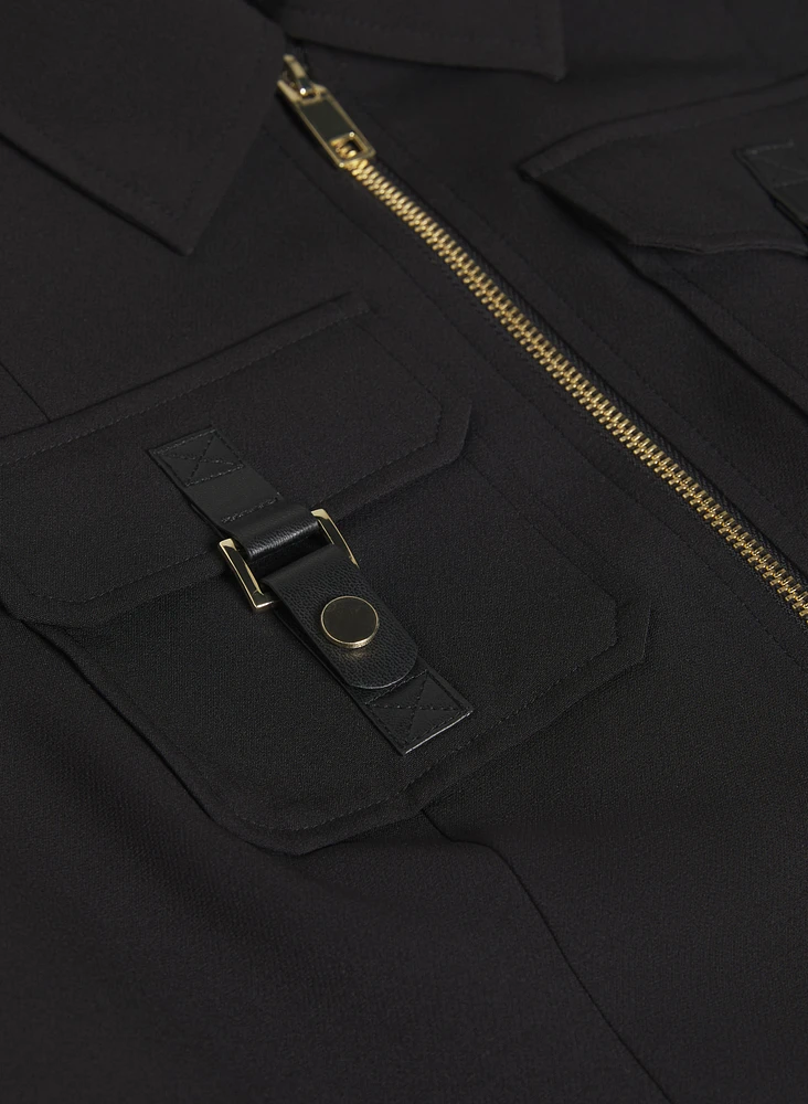 Veste à manches courtes