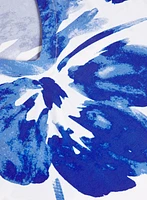 Haut à motif floral