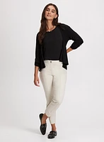 Essential Sleeveless Blouse & Ankle-Length Pants