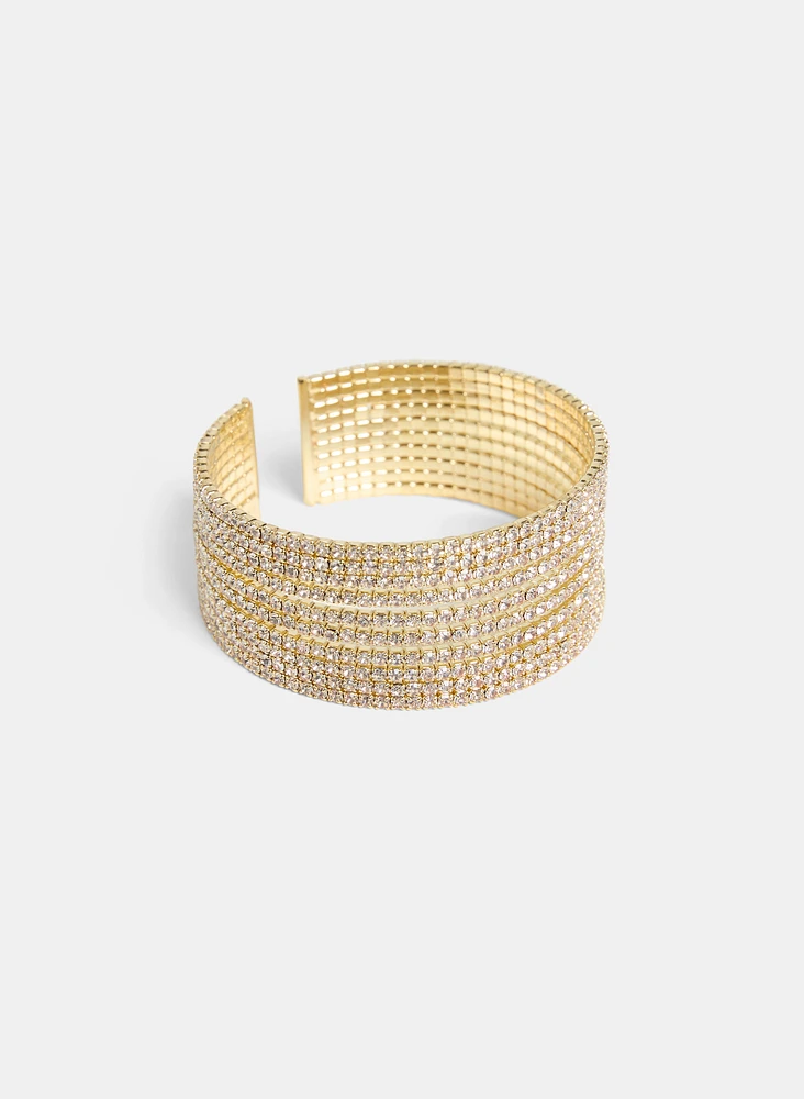 Crystal Cuff Bracelet