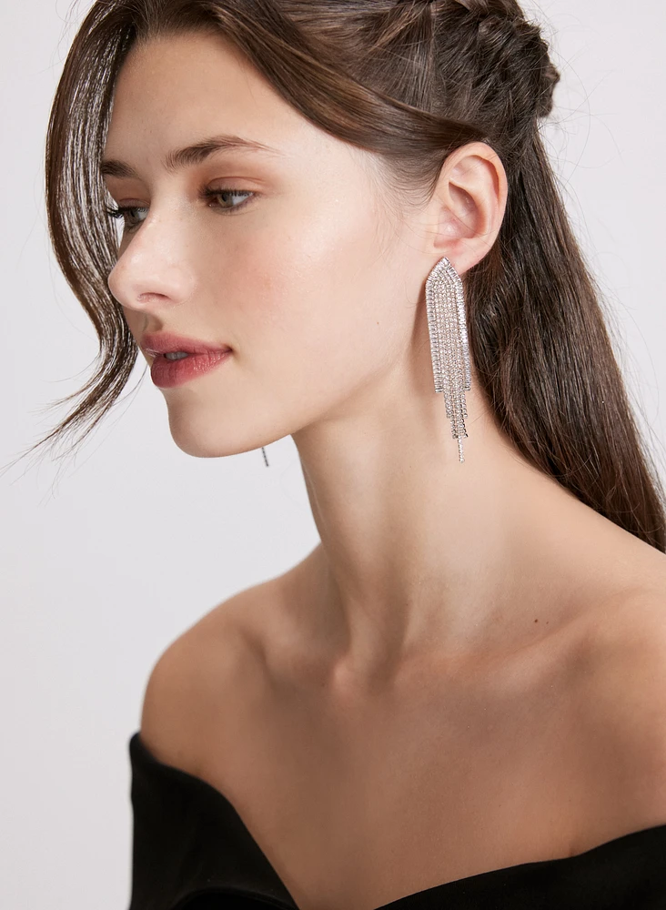 Boucles d'oreilles en cascade