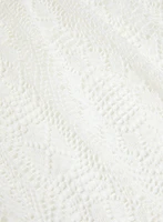 Robe crochetée à ceinture
