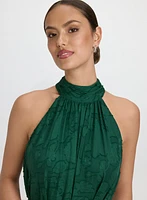 Floral Halter Neck Jumpsuit
