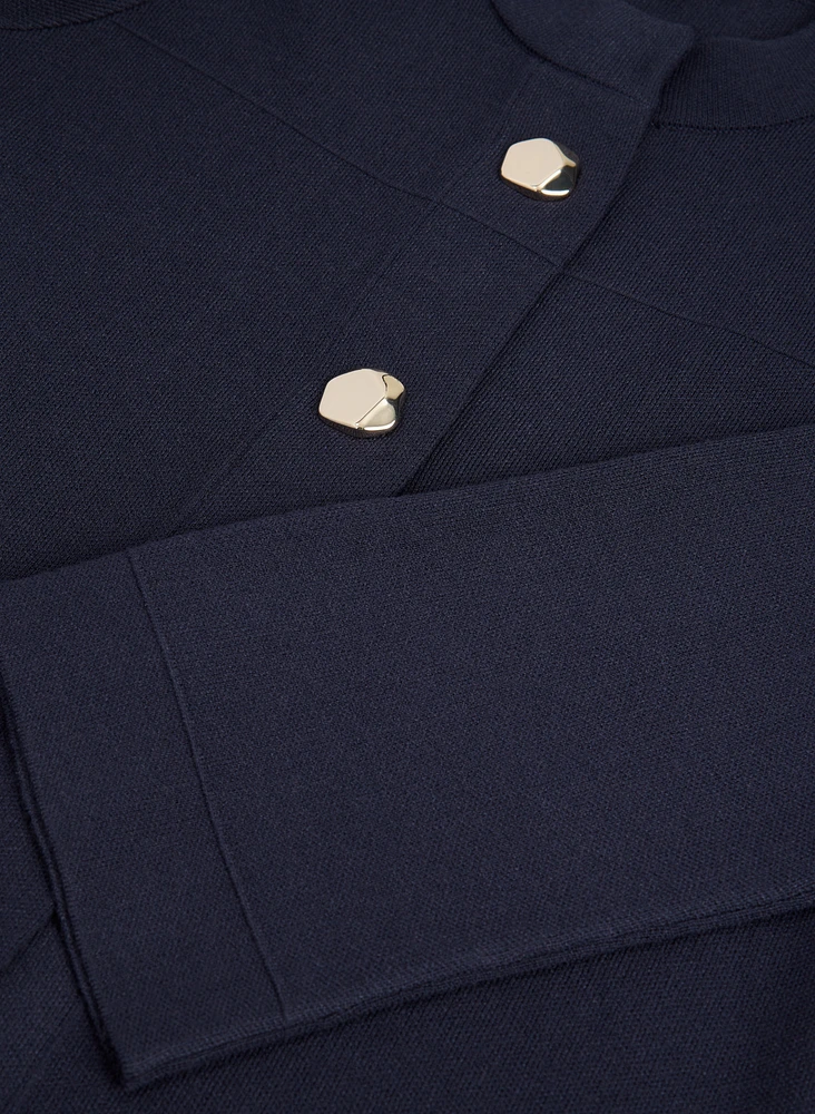 Cardigan en tricot boutonn