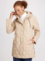 Bernardo - Hooded Quilted Coat