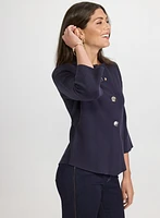 Cardigan en tricot boutonn
