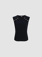 Button Detail Top