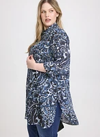 Paisley Tunic Blouse