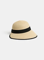 Ribbon Straw Hat