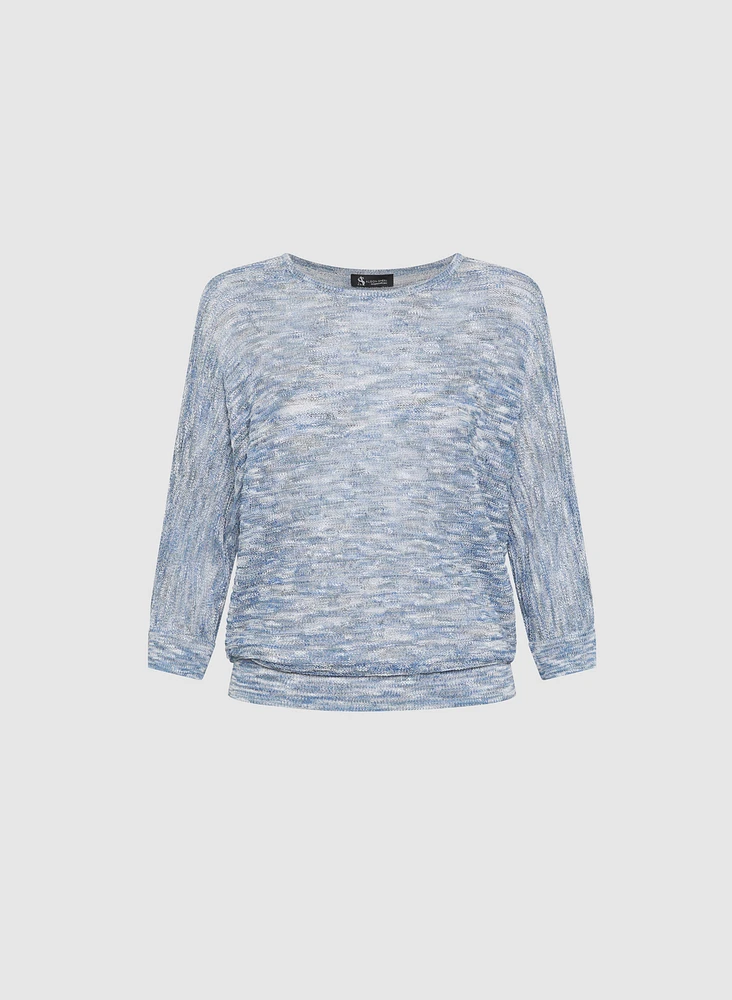 Pull à manches 3/4