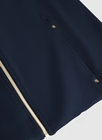 Sleeveless Zip-Up Top