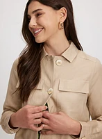 Short Linen Jacket