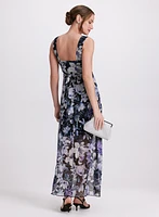 Robe maxi florale