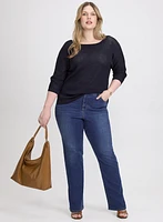 Pull en tricot ajouré