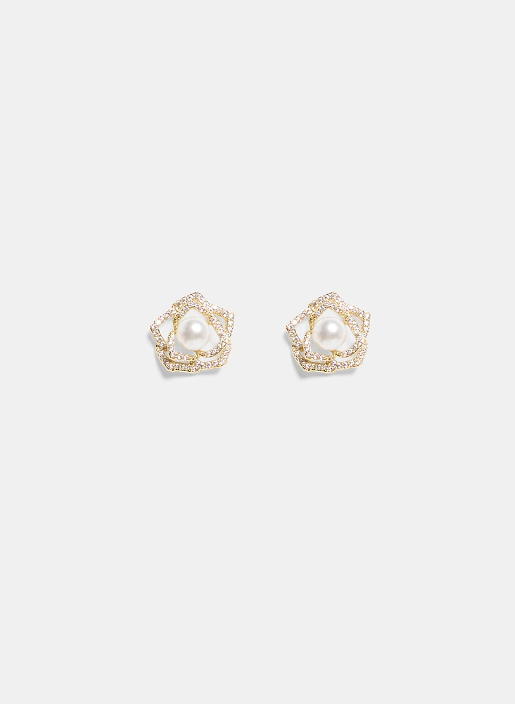 Floral Stud Earrings