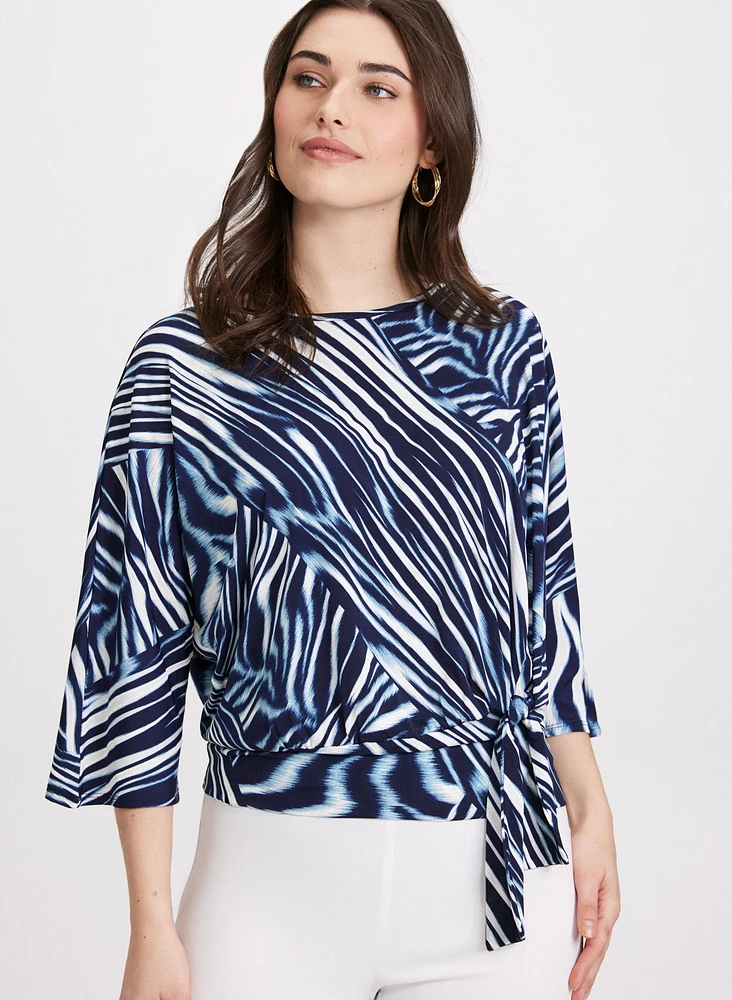 Abstract Print Top