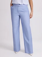 Pantalon Olivia large en chambray