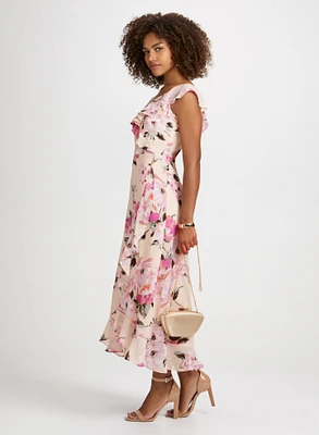 Floral Ruffle Dress