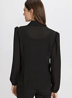 Chain Tassel Detail Blouse