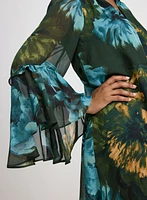Floral Bell Sleeve Dress