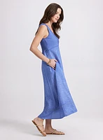 Linen A-Line Dress