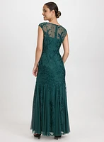 Floral Embroidered Dress