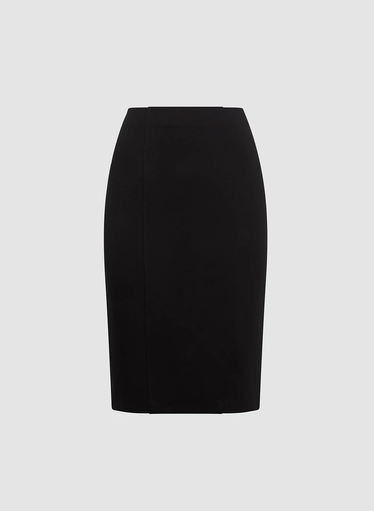 Pull-On Pencil Skirt