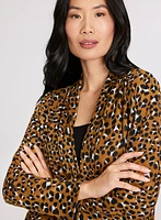 Leopard Print Cardigan