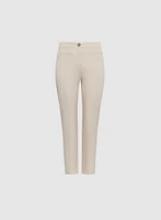 Pantalon Emma à jambe étroite – court