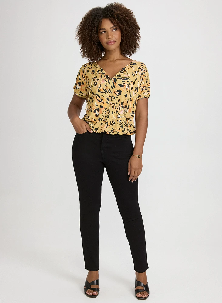 Abstract Print Top