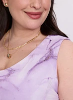 Watercolour Print Top